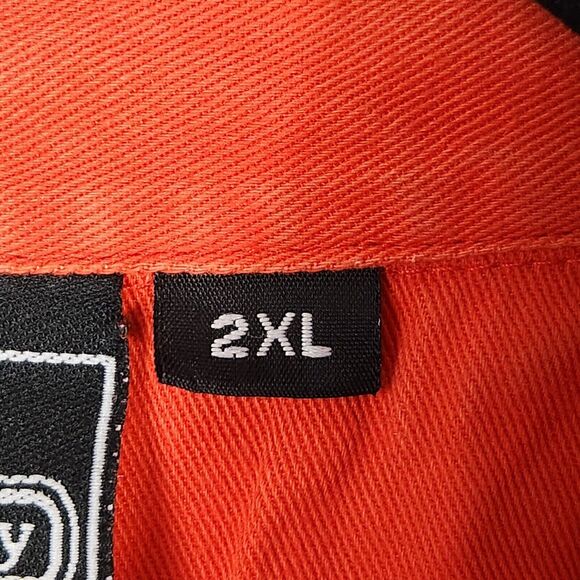 Tribute To Troops Vest Mens 2XL Motorcycle Punk Army Grunge Bikercore Distressed - Picture 14 of 15